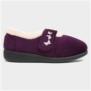 Jo & Joe Matilda Womens Heather Wide Fit Slipper (Click For Details)