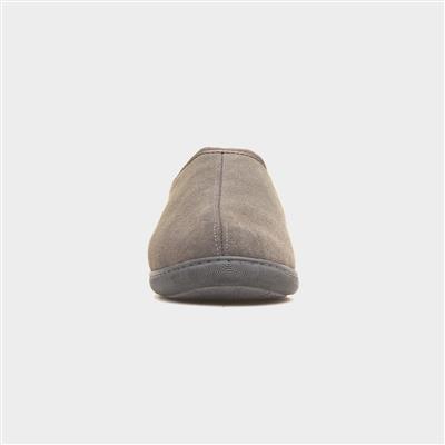 Ashton Mens Grey Mule Slipper