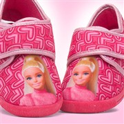 Barbie Kids Fuchsia Easy Fasten Slipper (Click For Details)