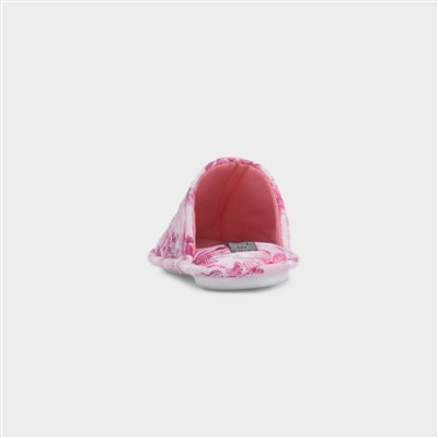 Hawaii Womens Pink Mule Slipper