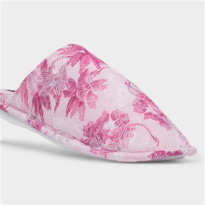 Hawaii Womens Pink Mule Slipper