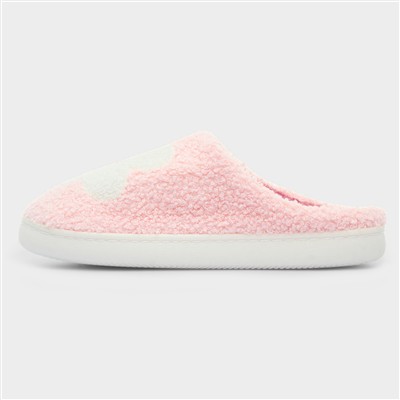 Blossom Womens Pink Mule Slipper