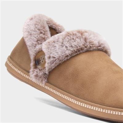 Cosy Campfire Womens Tan Slipper
