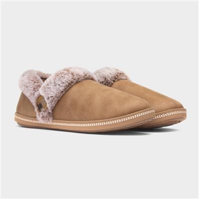 Cosy Campfire Womens Tan Slipper