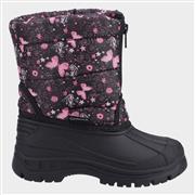 Cotswold Iceberg Kids Black Butterfly Snow Boot (Click For Details)