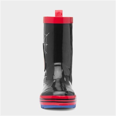 Kids Black Welly