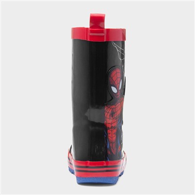 Kids Black Welly