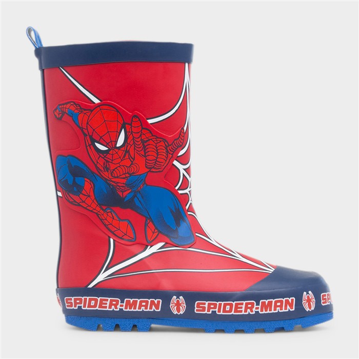 Kids Red & Blue Character Wellies