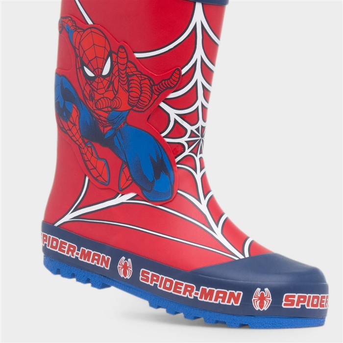Kids Red & Blue Character Wellies