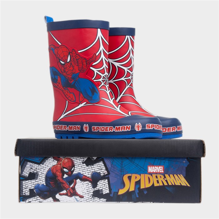 Kids Red & Blue Character Wellies