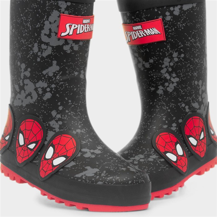 Mack Kids Black Welly