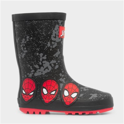 Mack Kids Black Welly