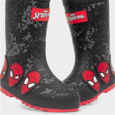 Mack Kids Black Welly