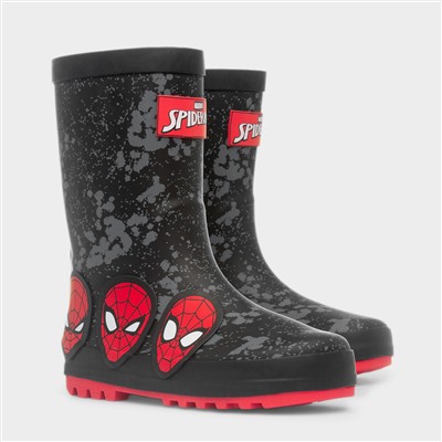 Mack Kids Black Welly
