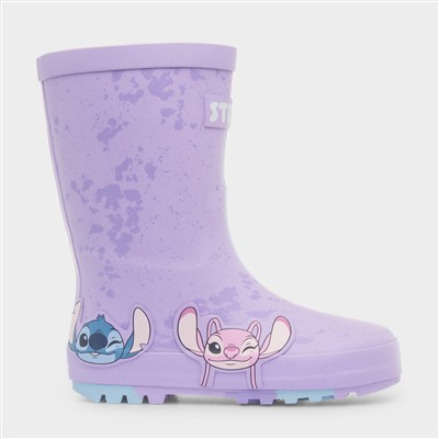 Vel Kids Purple Welly