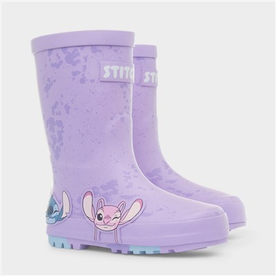 Vel Kids Purple Welly