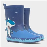 Kids Blue Shark Welly (Click For Details)