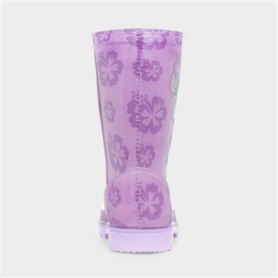 Cyndi Kids Purple Character Welly