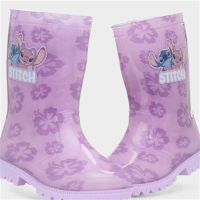 Cyndi Kids Purple Character Welly
