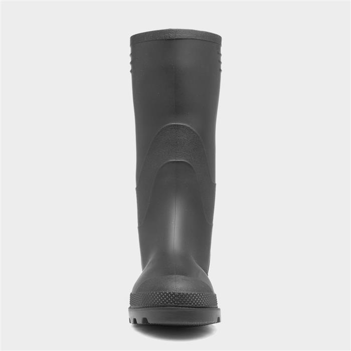 Kids Black Tall Welly Size 11 to 6