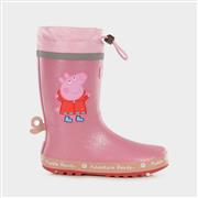 Regatta Peppa Puddle Girls Pink Welly (Click For Details)