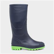 Unisex Navy Welly Kids Size 1 to Adult Size 6 (Click For Details)