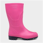 Classic Pink Welly - Kids Size 13 to Adult Size 8 (Click For Details)