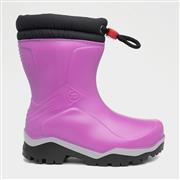 Dunlop Blizzard Girls Pink Welly K374061 (Click For Details)