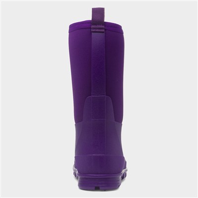 Hilly Kids Purple Welly