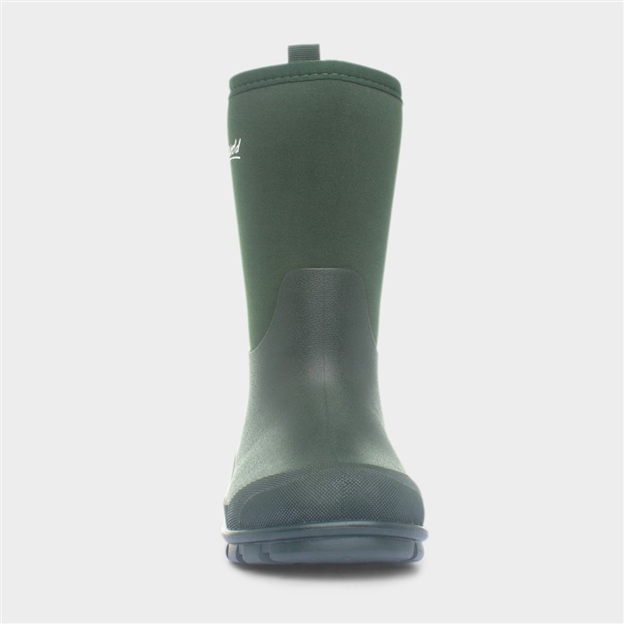 Hilly Kids Green Welly