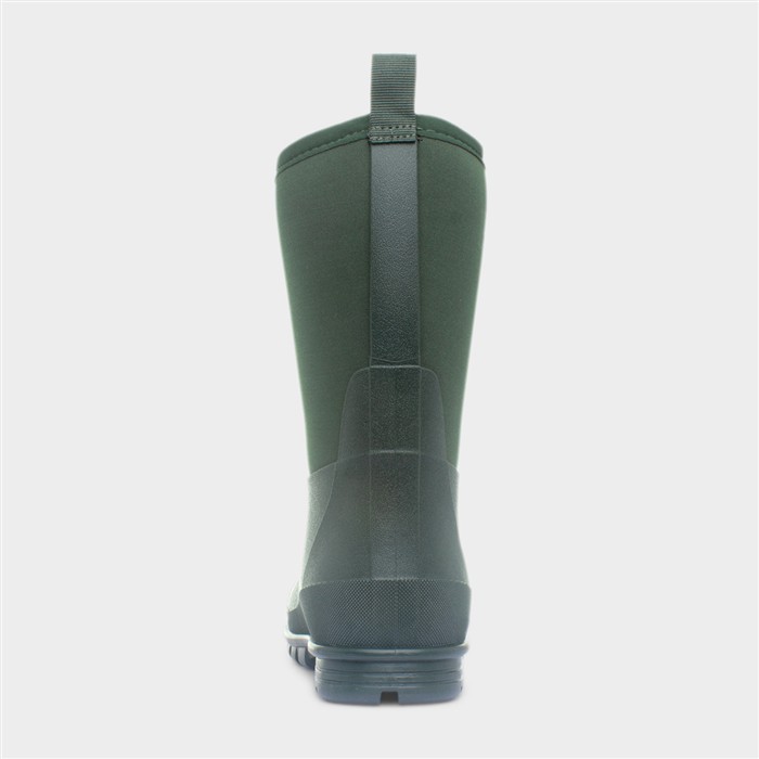 Hilly Kids Green Pull On Welly