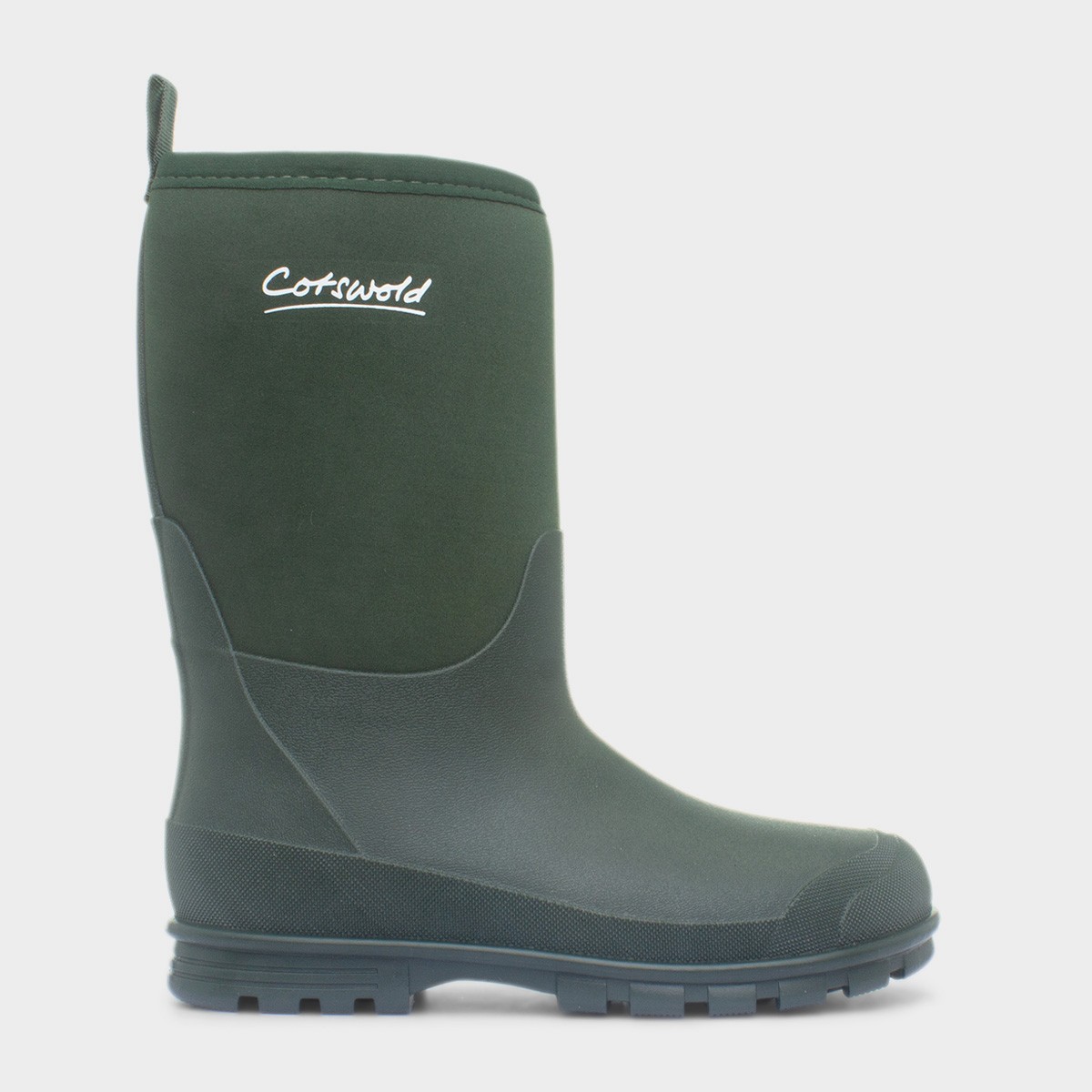 Hilly Kids Green Pull On Welly