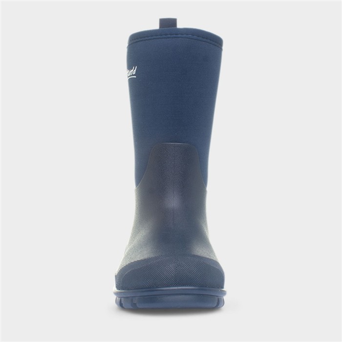 Hilly Kids Navy Waterproof Wellies