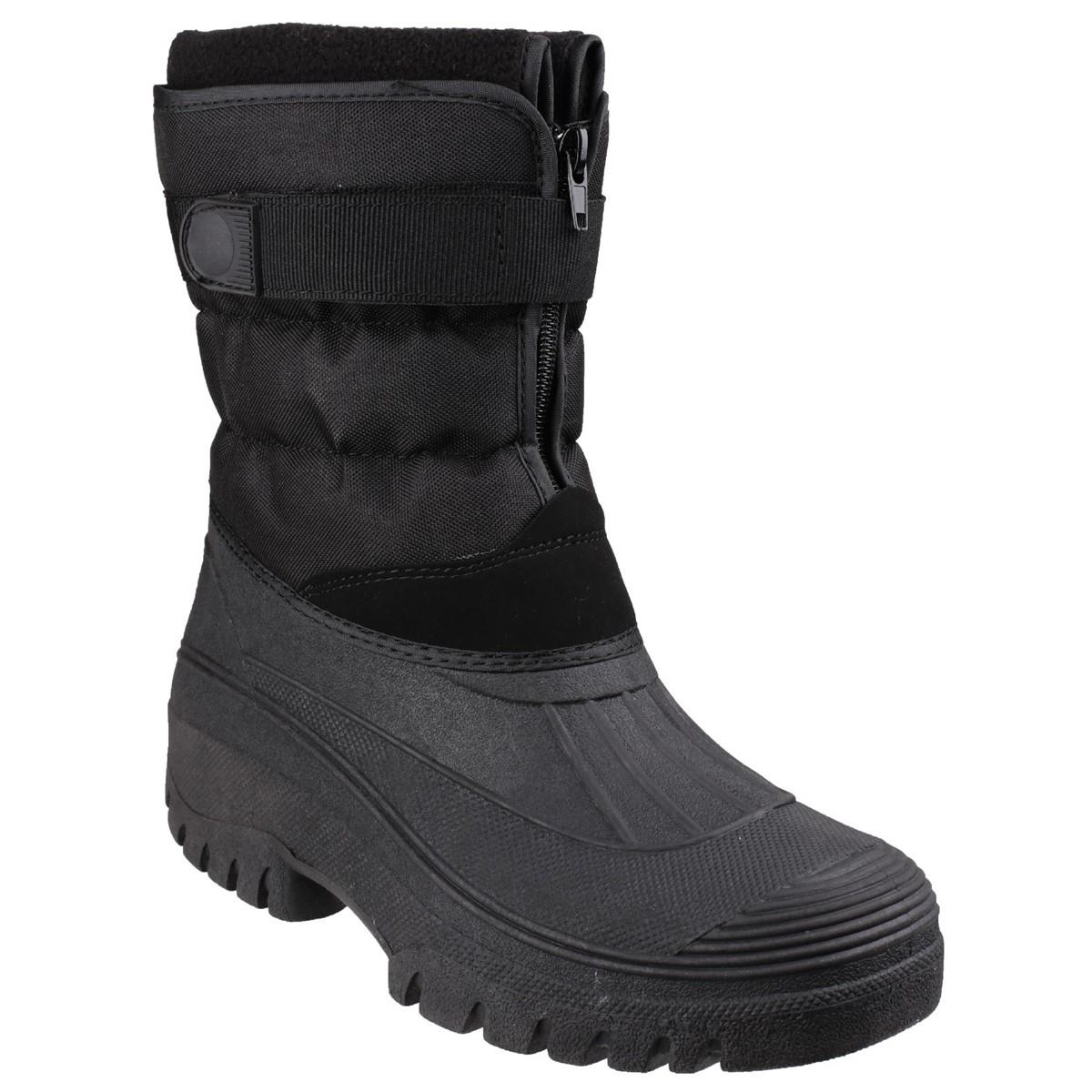 Cotswold Chase Womens Black Boot Sizes 35-40-793013 | Shoe Zone