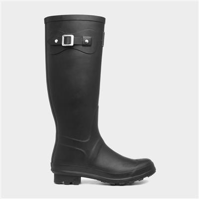 Womens Black Welly