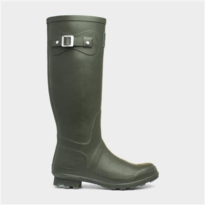 Womens Dark Green Welly