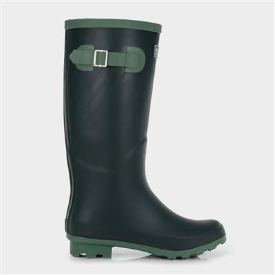 Lady Fairweather Womens Green Welly