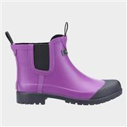Cotswold Blenheim Womens Purple Ankle Welly (Click For Details)