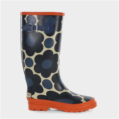 CosyHi Womens Floral Welly