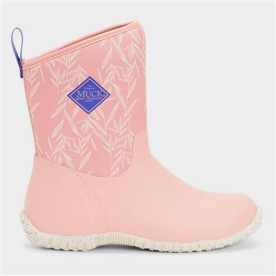 Muckster II Mid Womens Pink Welly