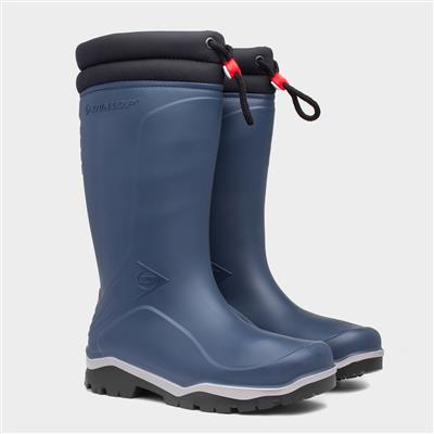 Dunlop Blizzard gevoerde herenlaars blauw