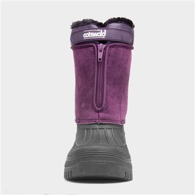 Venture Womens Purple Waterproof Boot