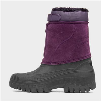 Venture Womens Purple Waterproof Boot