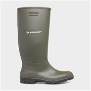 Dunlop Pricemastor Adults Green & Black Welly (Click For Details)