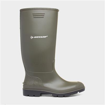 Pricemastor Adults Green & Black Welly