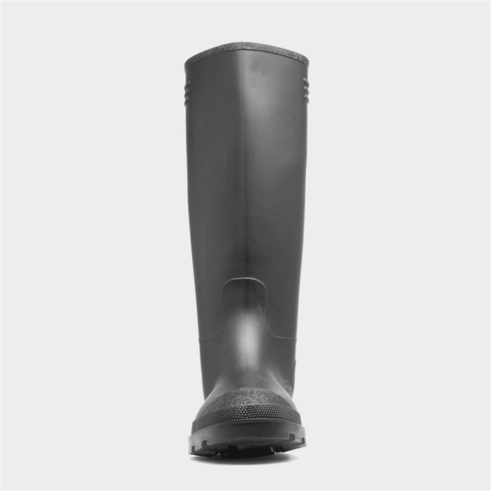 Adults Black Tall Welly