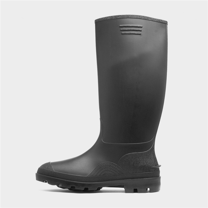 Adults Black Tall Welly