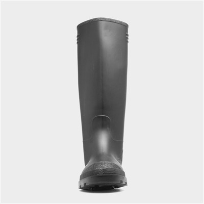 Adults Black Tall Welly