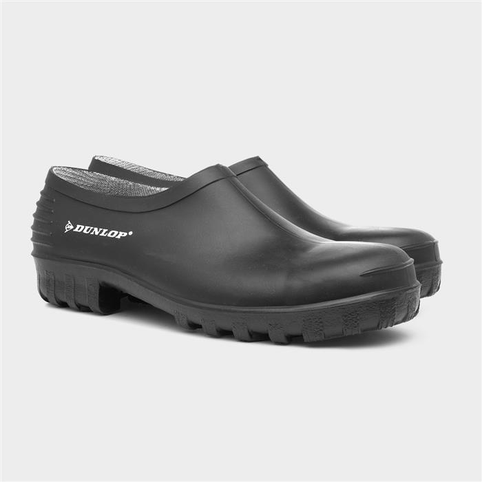 Unisex Black Garden Welly Shoe 814P