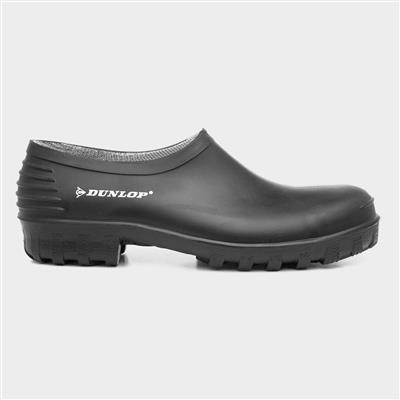 Unisex Black Garden Welly Shoe 814P